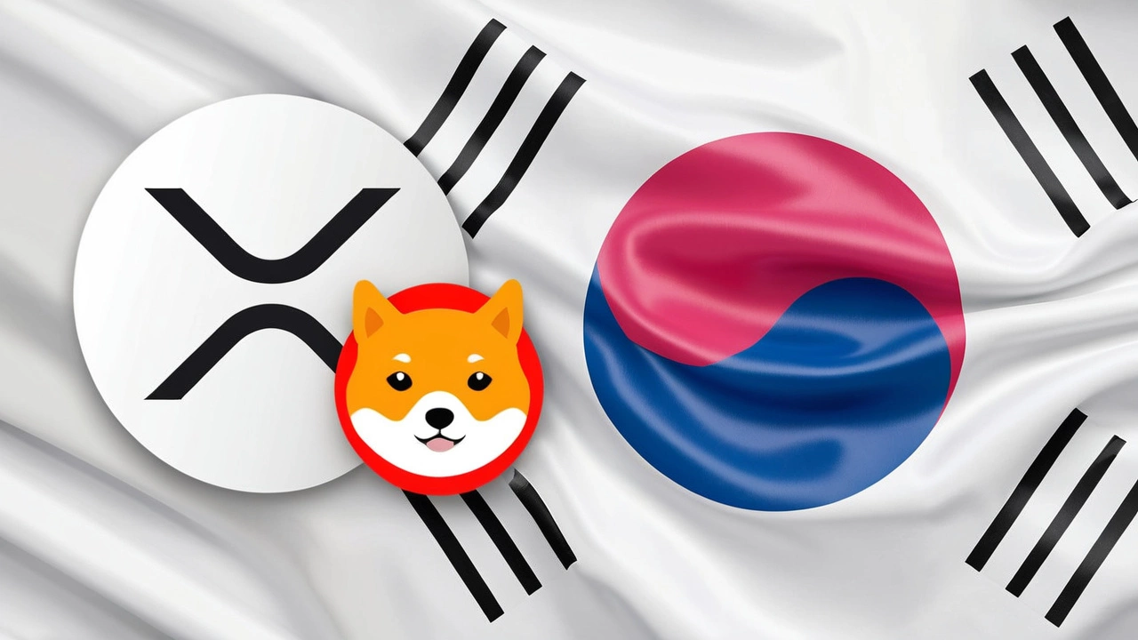 XRP и SHIB обогнали Биткоин по ключевым показателям на южнокорейском рынке криптовалют